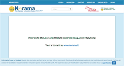 Desktop Screenshot of noramatunisia.it